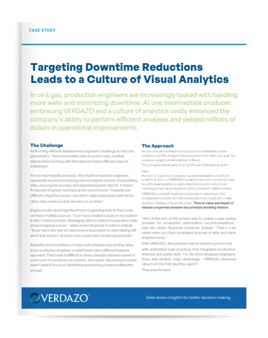 VERDAZO - Culture of Visual Analytics Case Study
